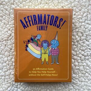 Affirmators! Family Edition 50 Affirmation Card Deck by Suzi Barrett NWT Sealed